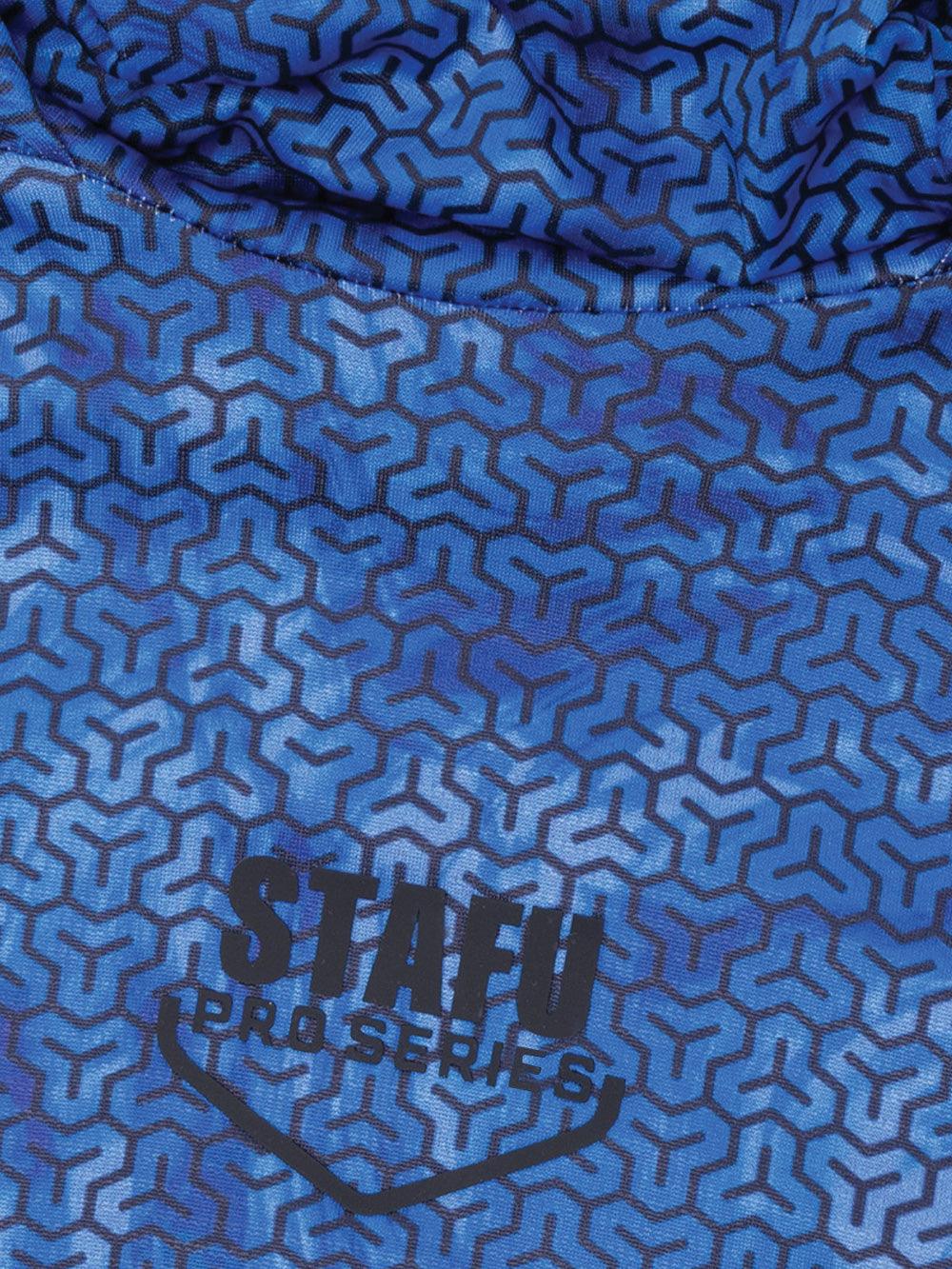 Argonaut Maskeli UV Korumalı Uzun Kollu Performans T-Shirt - Trophy Mavi - Stafu Pro Series