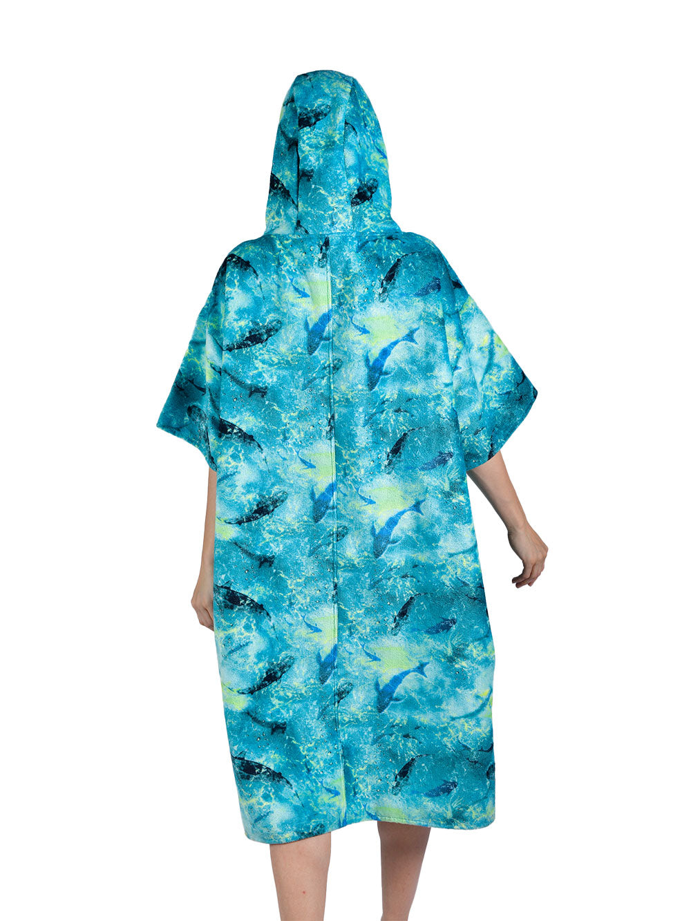 Atlas Panço Havlu - Shark Blue Lime