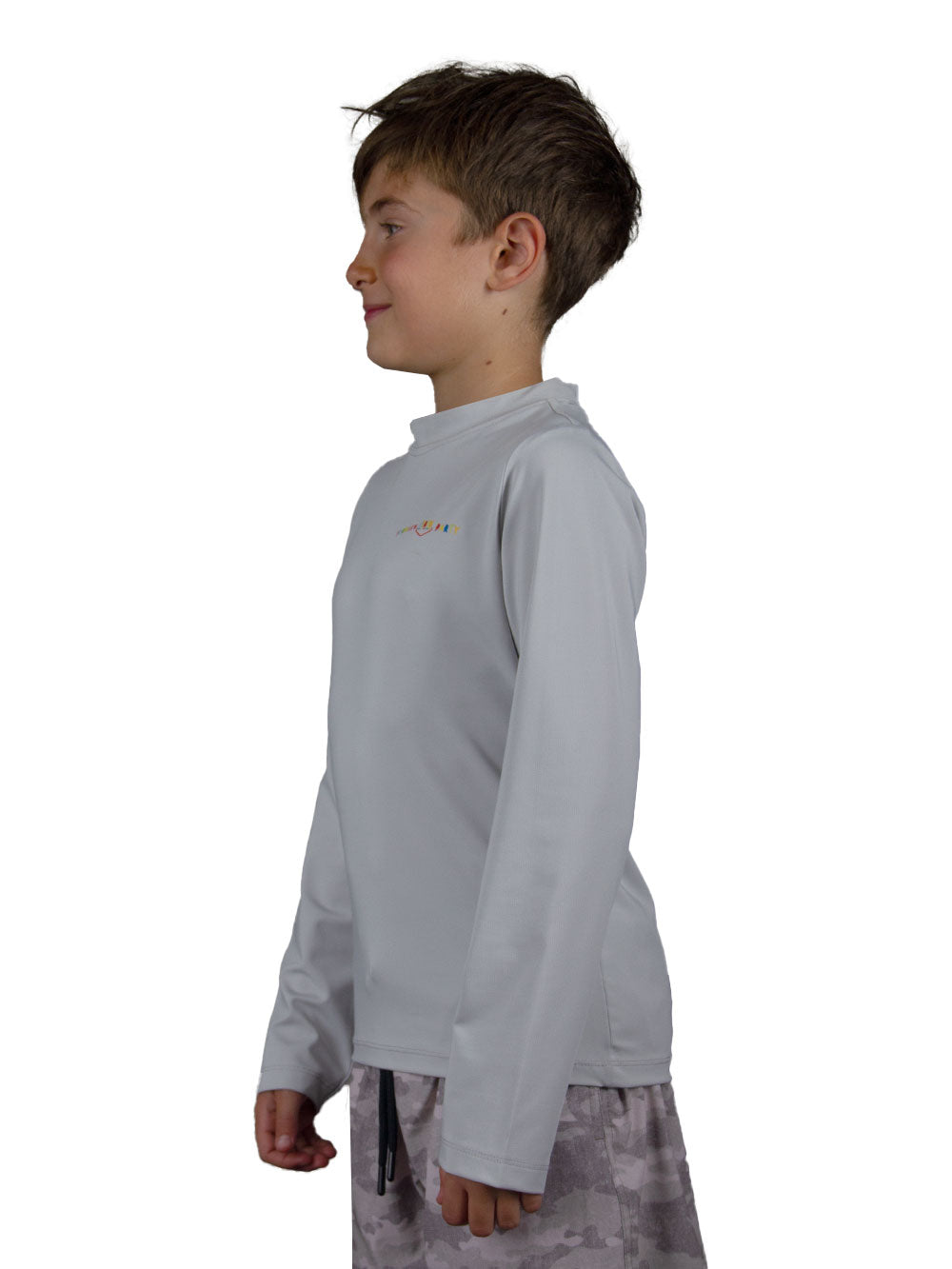 Apex Jr. Kids UV50+ Protection – Long Sleeve Swim T-Shirt – Foodish Party