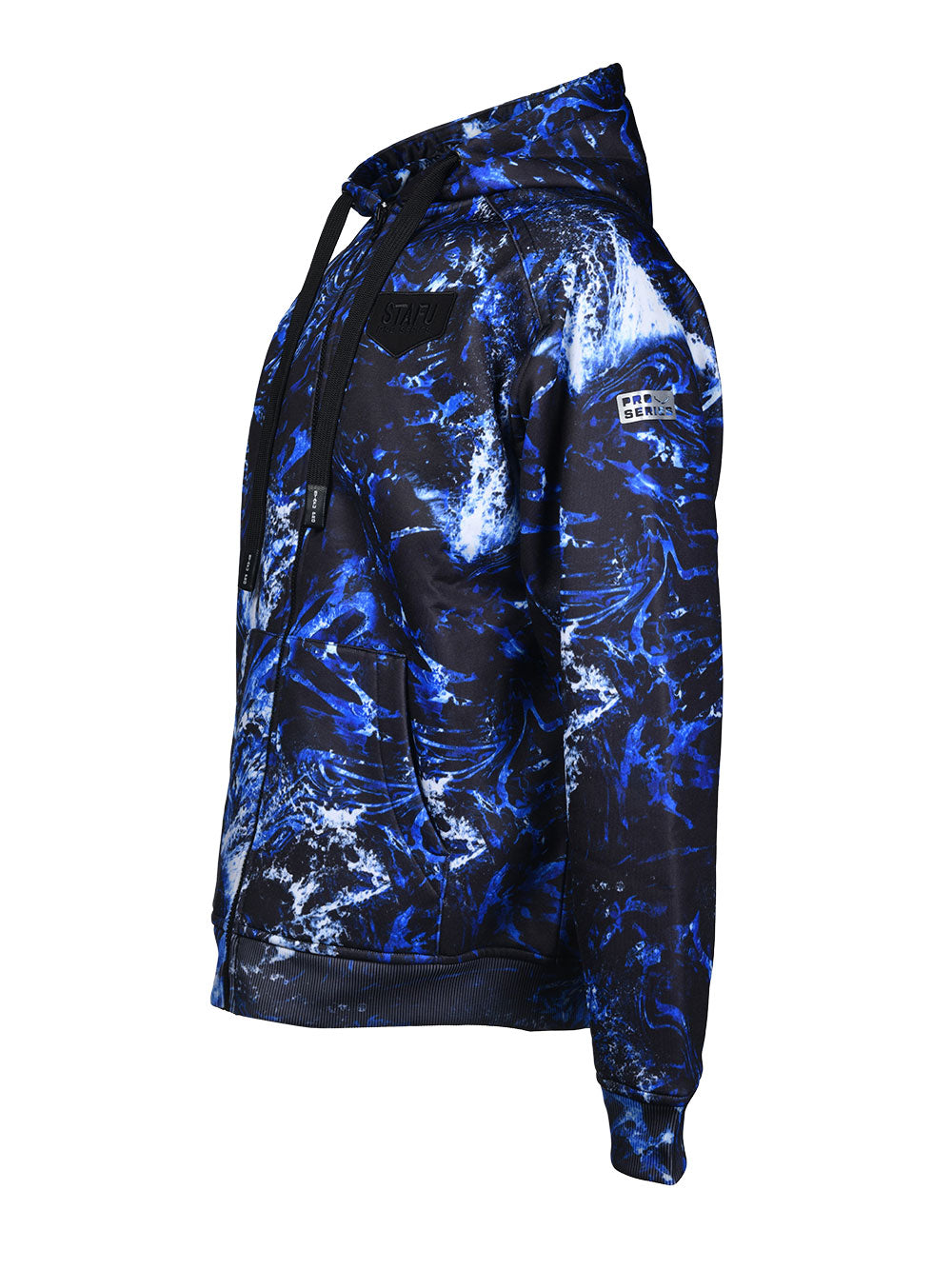 Jedi Fermuarlı Kapüşonlu Sweatshirt - Dark Storm