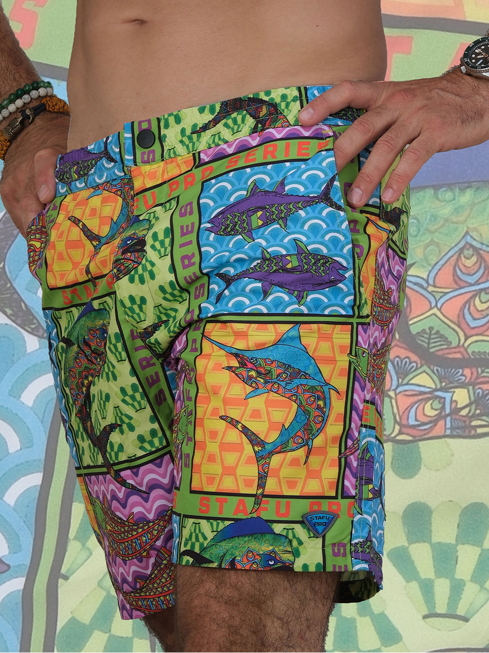 Latitude Mayo Şort - Fish Eye - Stafu Pro Series
