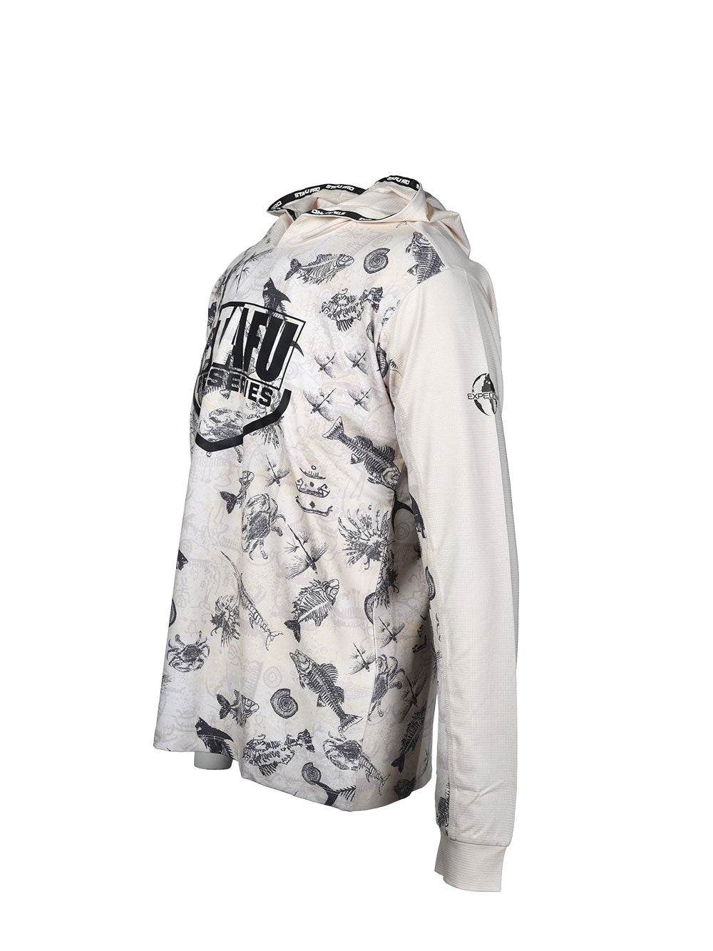 Outrigger Kapüşonlu UV Korumalı Performans T-Shirt - Paleo Sarı