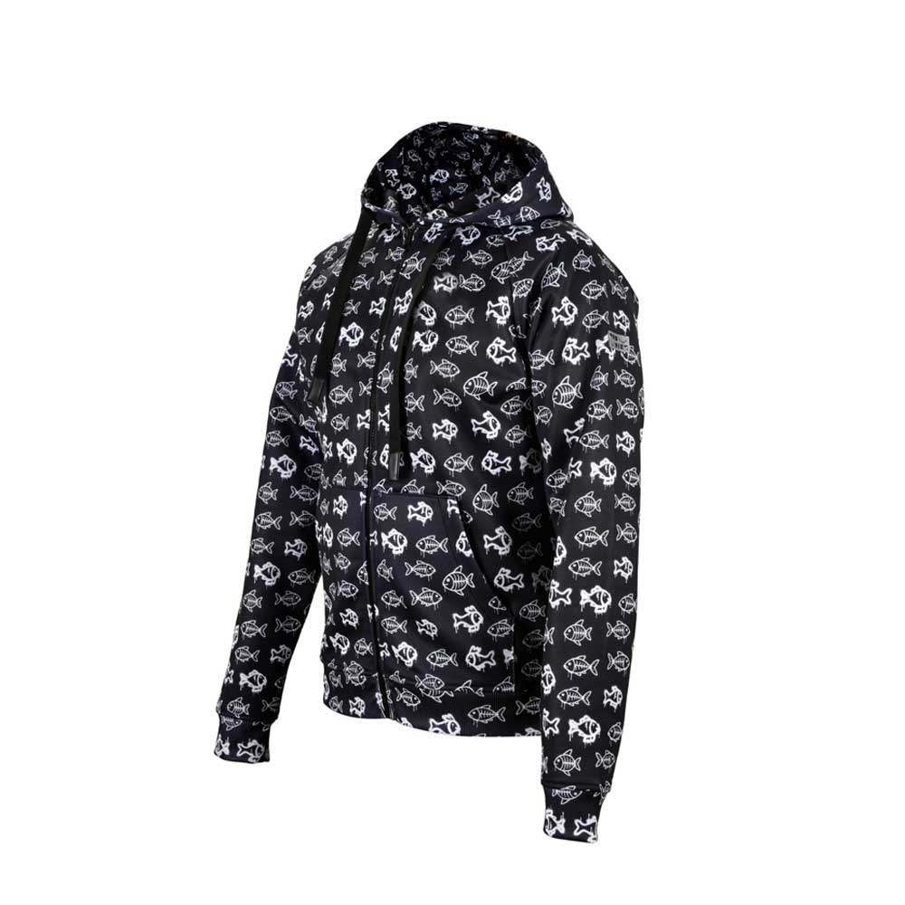 Jedi Zippered Hooded Sweatshirt - Stamp