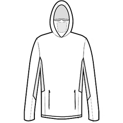 Stafu Pro - UV Korumalı Kapüşonlu Maskeli Performans T-SHIRT