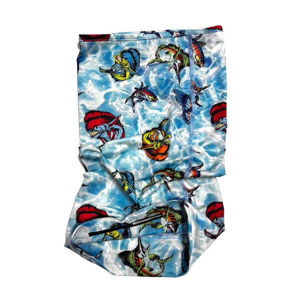 Bogeyman Çok Fonksiyonlu Bandana - Cartoon Blue