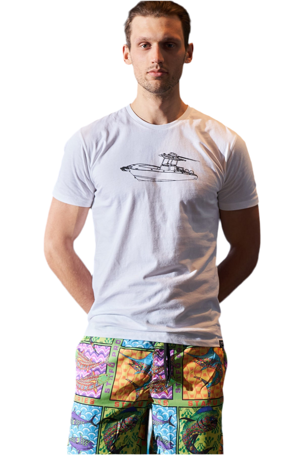 Planer Basic T-Shirt -Beyaz - Stafu Pro Series