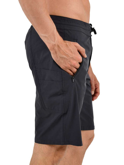 Admiral Çok Cepli Şort - Antrasit - Stafu Pro Series