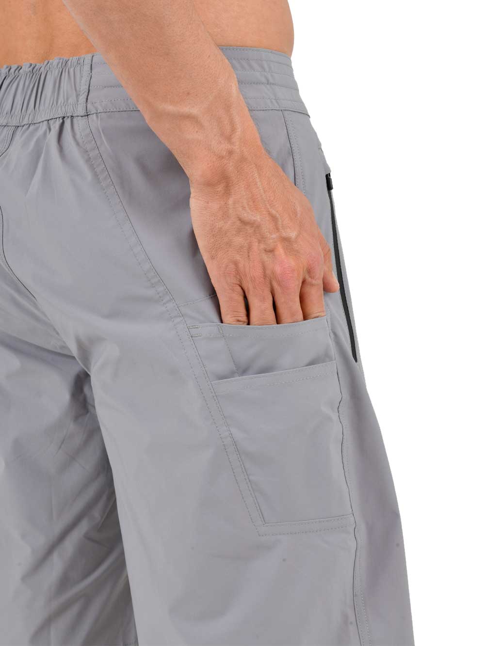 Admiral Çok Cepli Şort - Gri - Stafu Pro Series