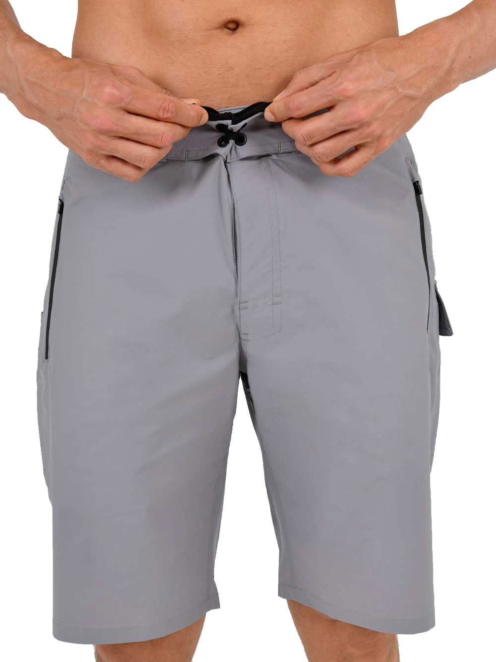 Admiral Çok Cepli Şort - Gri - Stafu Pro Series