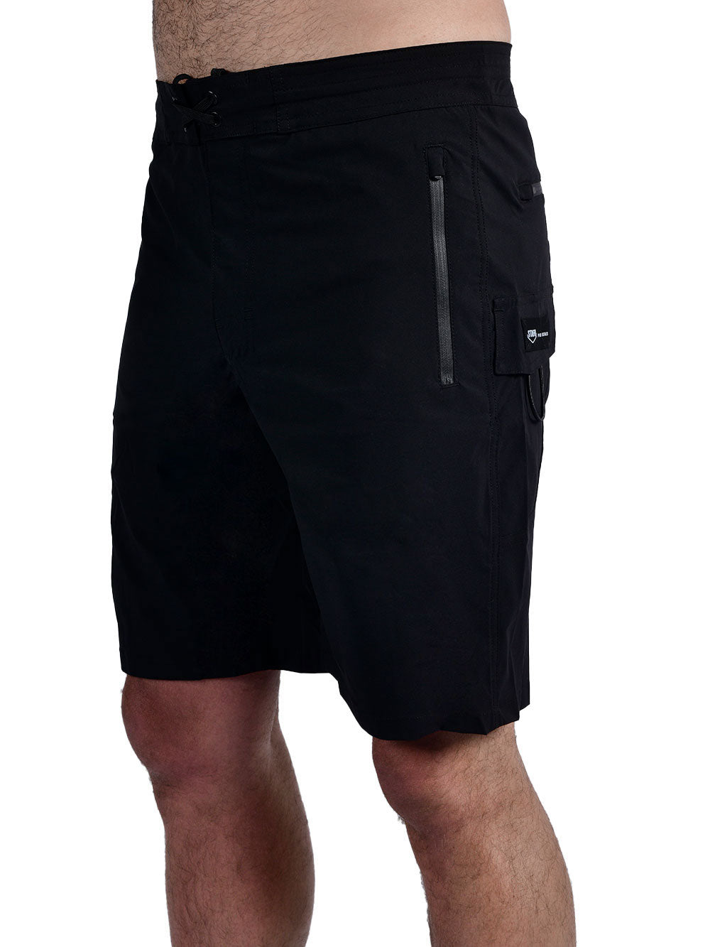 Admiral Çok Cepli Şort - Siyah