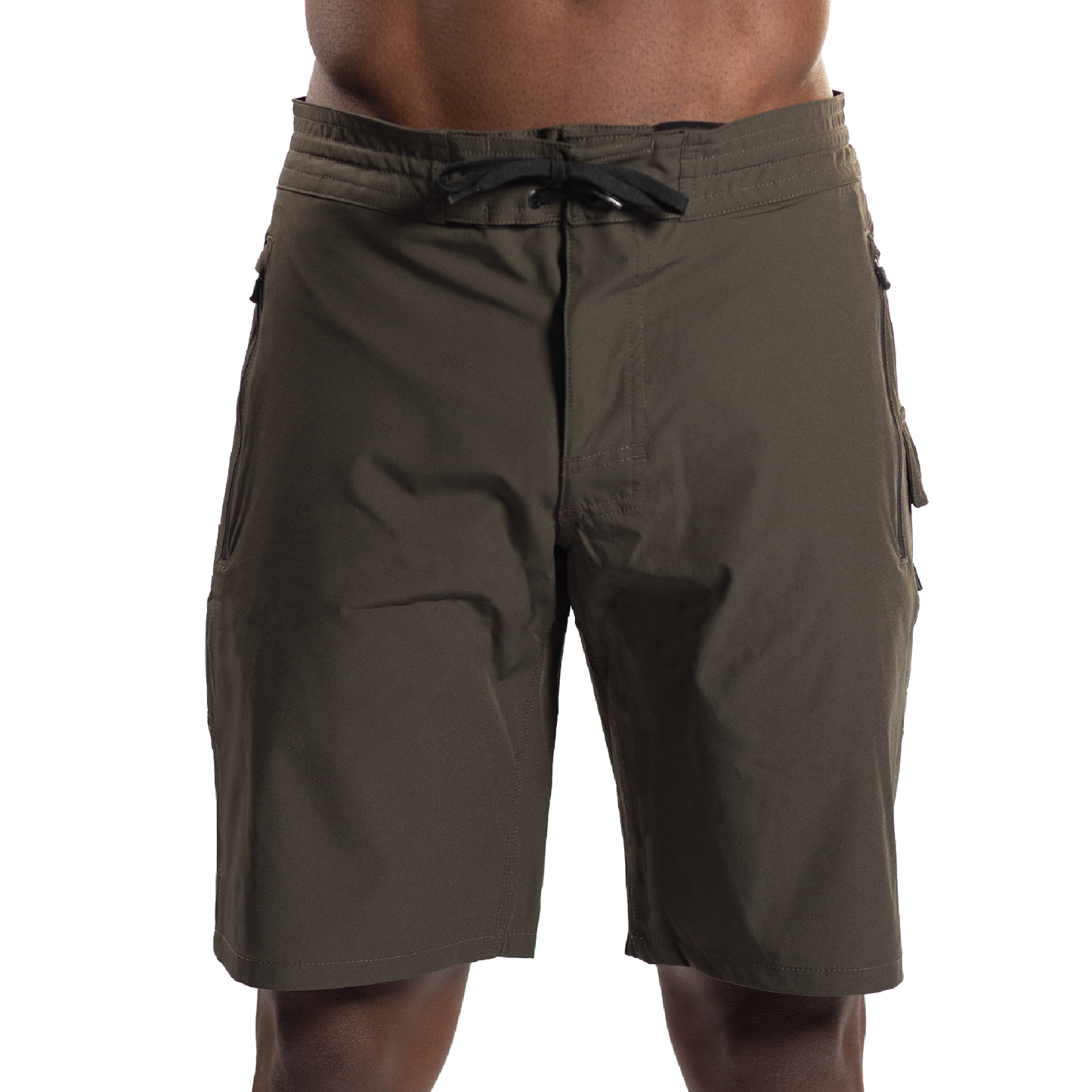 Admiral Çok Cepli Şort - Askeri Yeşil - Stafu Pro Series