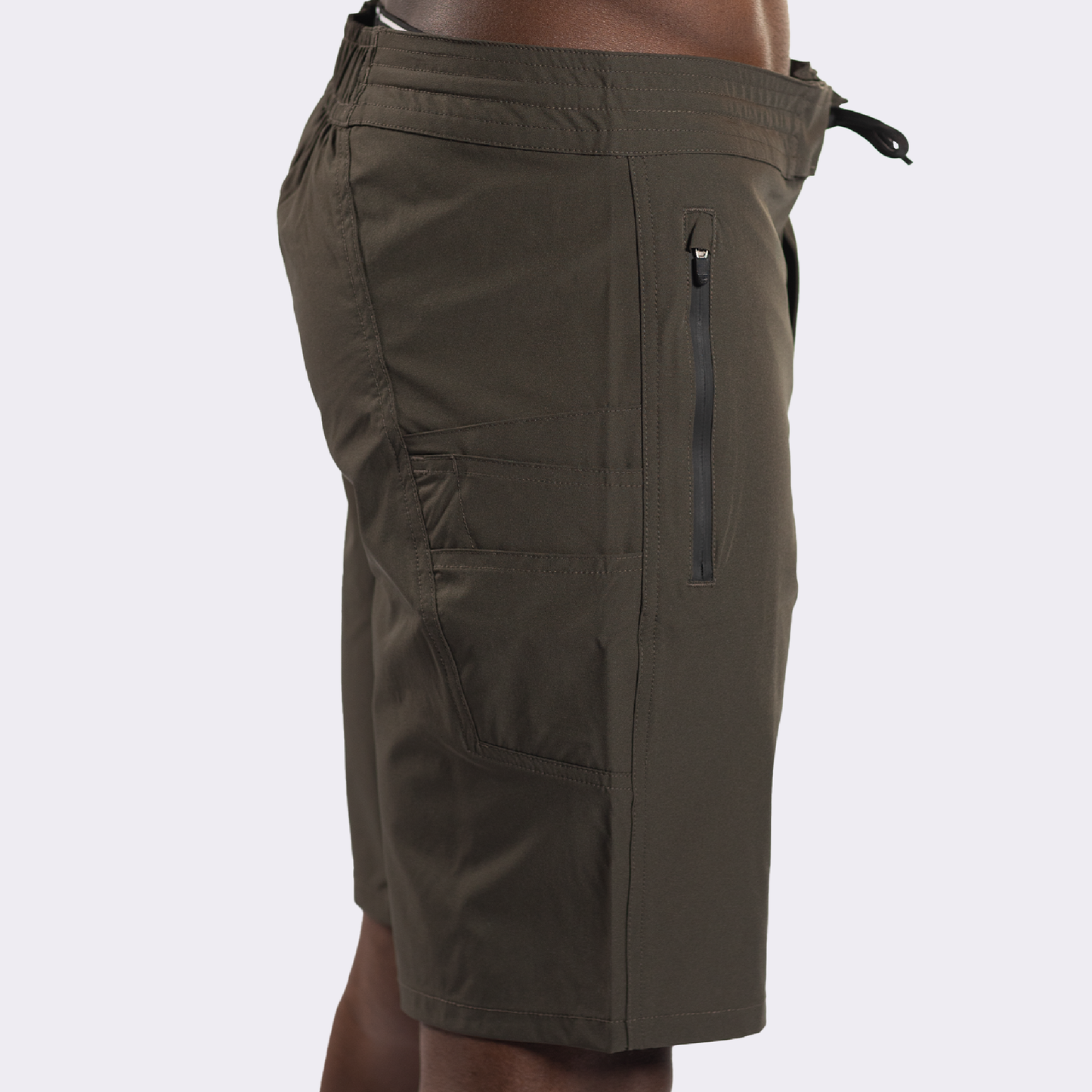 Admiral Çok Cepli Şort - Askeri Yeşil - Stafu Pro Series