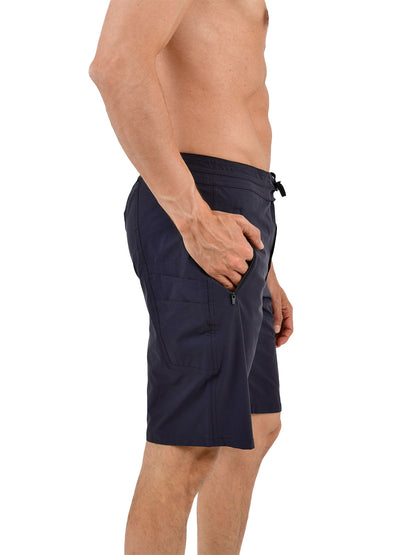 Admiral Çok Cepli Şort - Lacivert - Stafu Pro Series