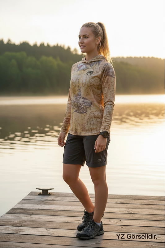 Sirena Kadın Rashguard - Droid Yellow