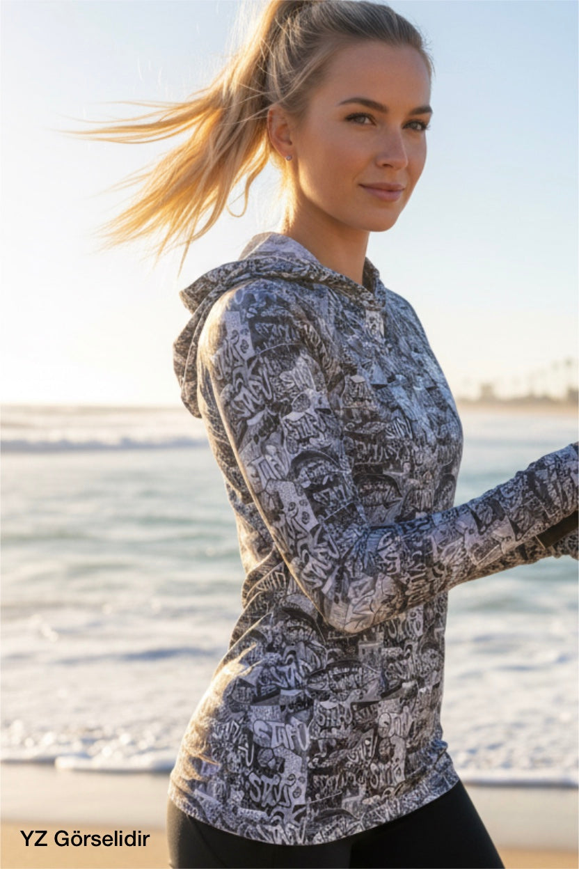 Sirena Women's Rashguard - Frenzy Black