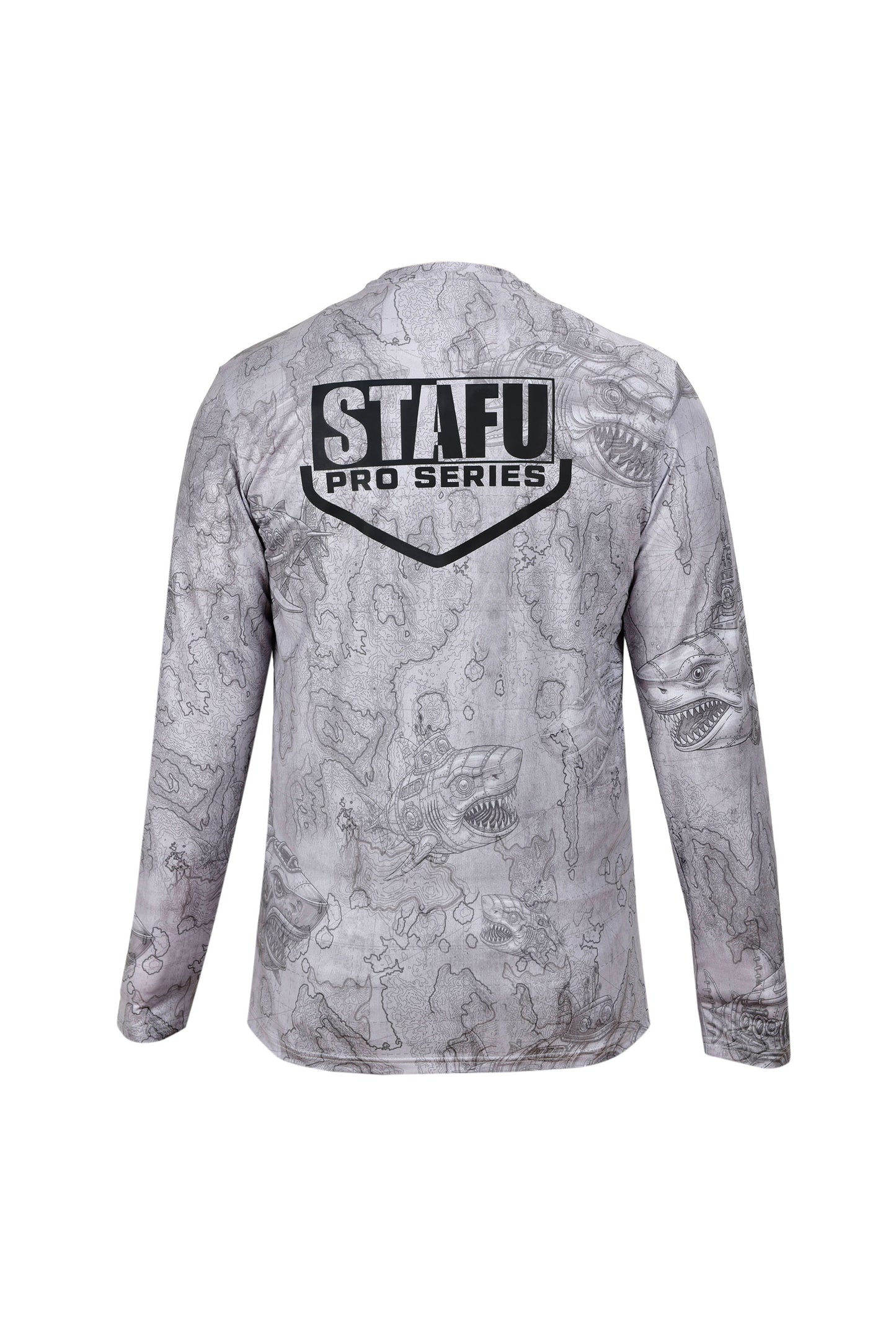 Apex Long Sleeve UV-Protected T-Shirt -Droid Grey