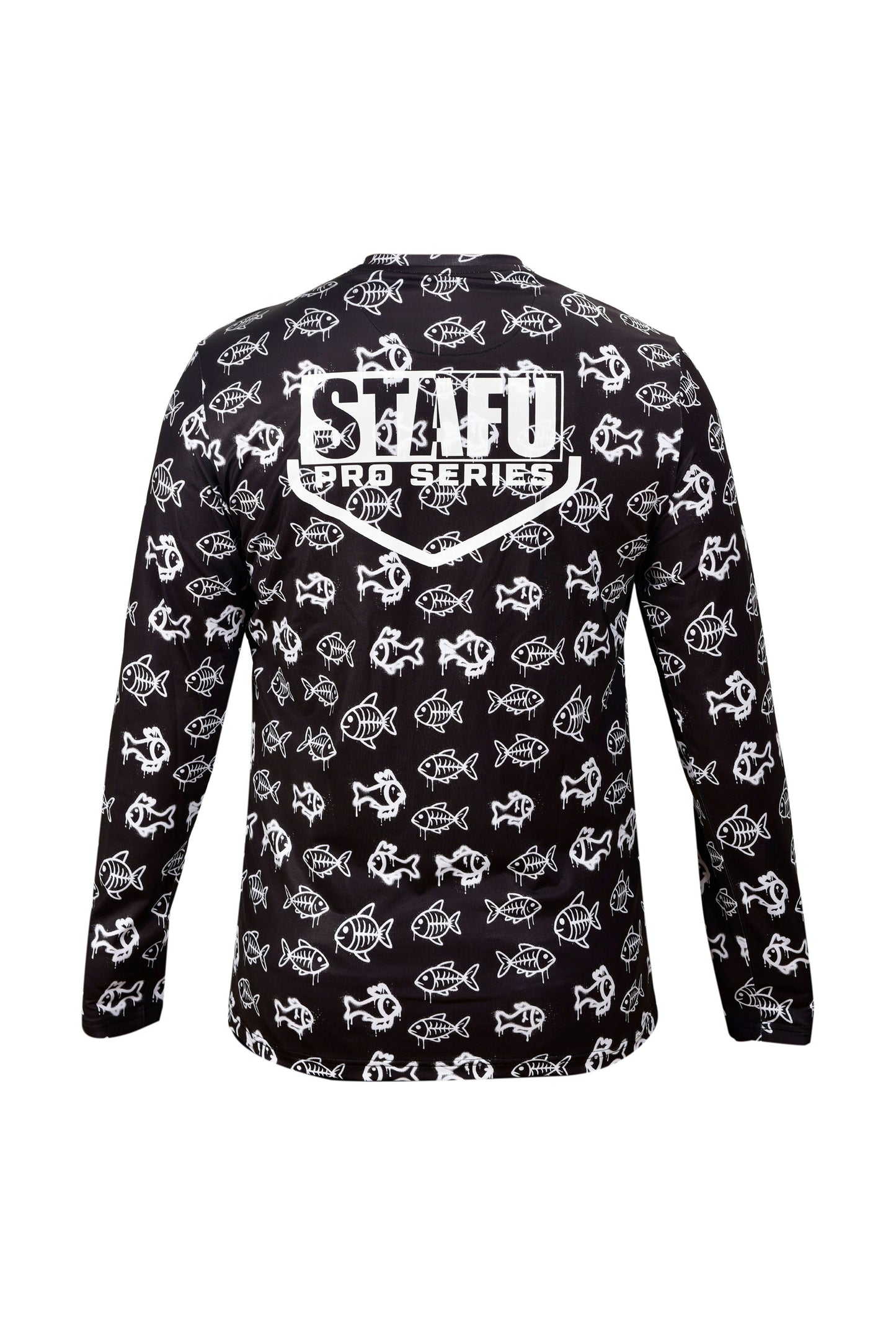 Apex Long Sleeve UV-Protected T-Shirt -Kiddish Black