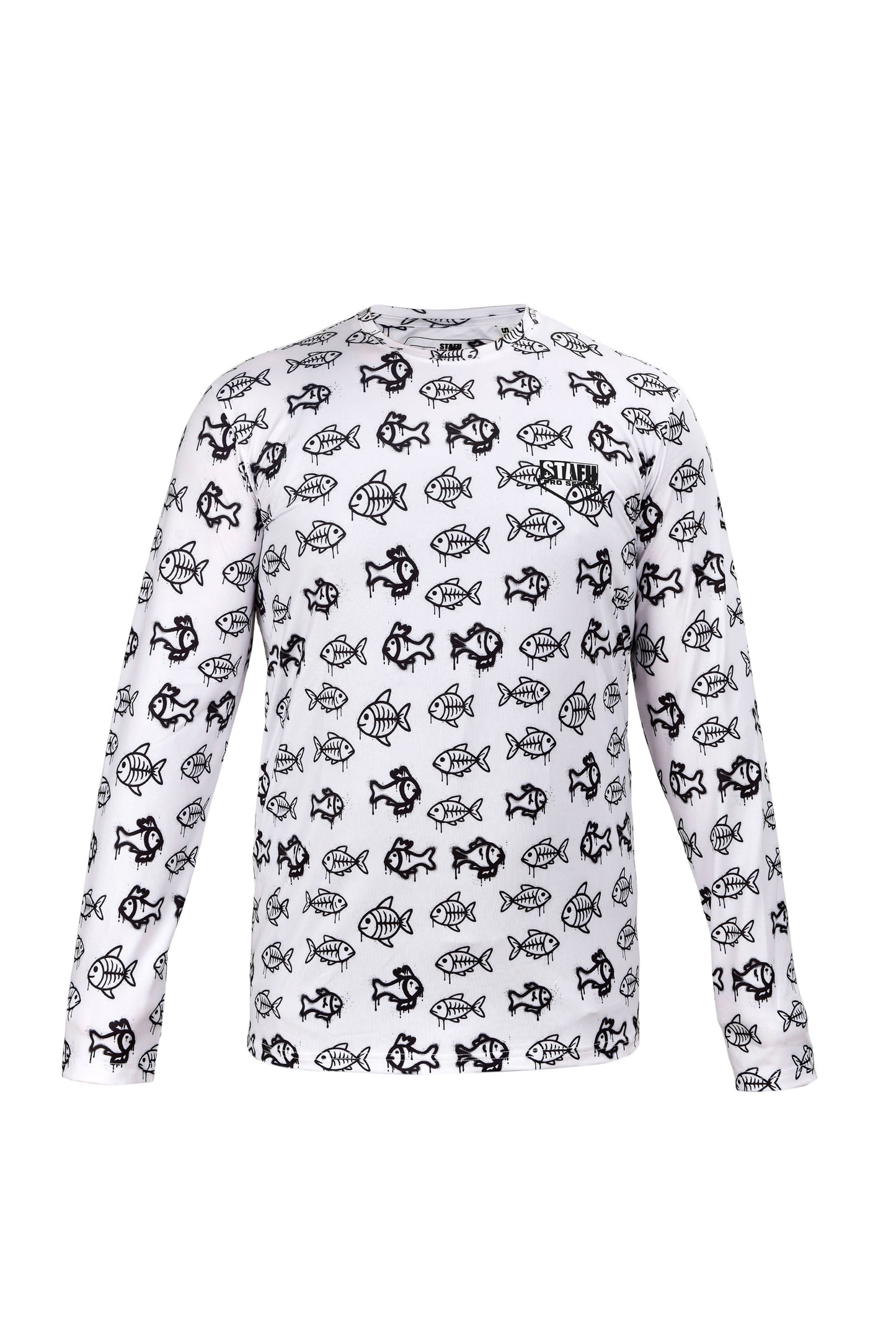 Apex Long Sleeve UV-Protected T-Shirt - Kiddish White
