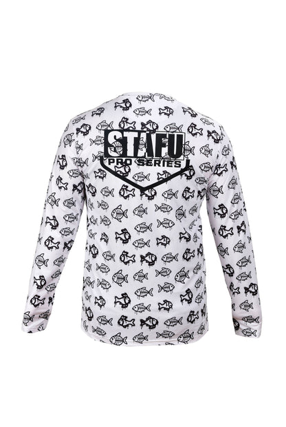 Apex Long Sleeve UV-Protected T-Shirt - Kiddish White