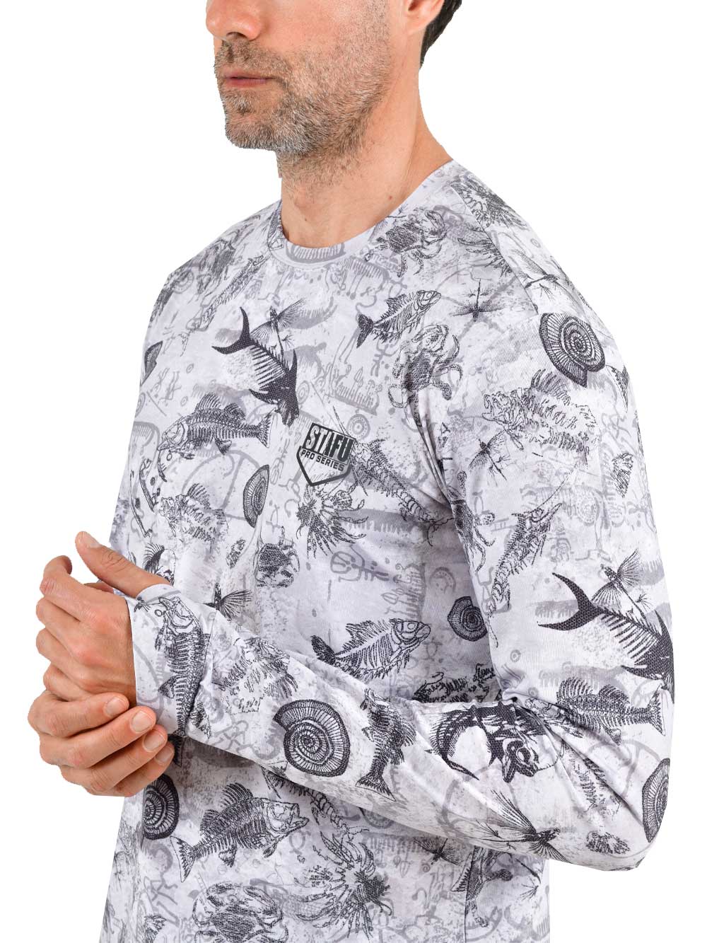 Apex UV Uzun Kollu Performans T-Shirt - Paleo Grey - Stafu Pro Series