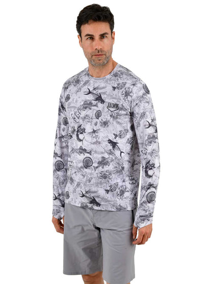 Apex UV Uzun Kollu Performans T-Shirt - Paleo Grey - Stafu Pro Series