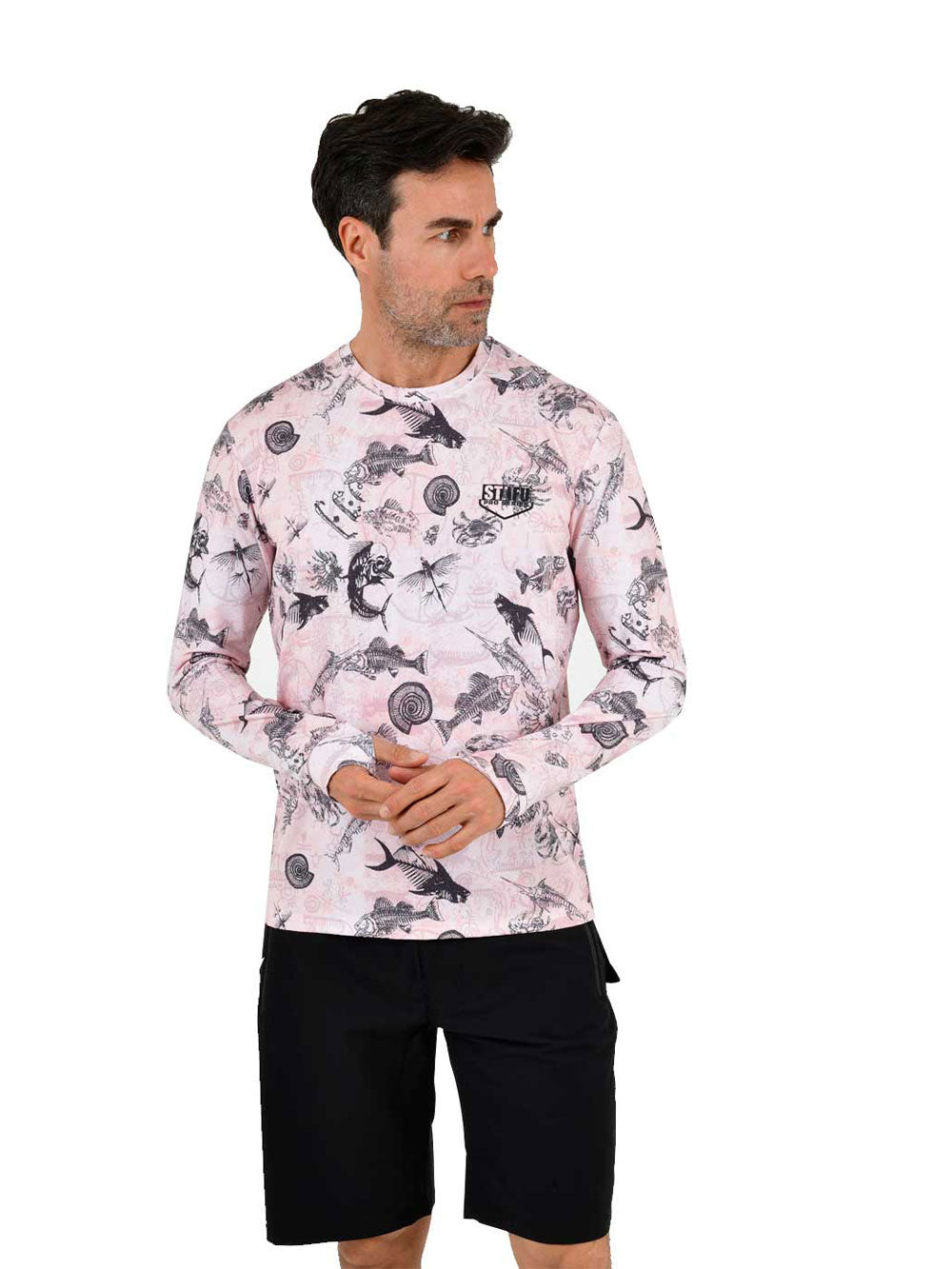 Apex UV Uzun Kollu Performans T-Shirt - Paleo Salmon - Stafu Pro Series