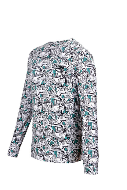 Apex Long Sleeve UV-Protected T-Shirt -Picasse