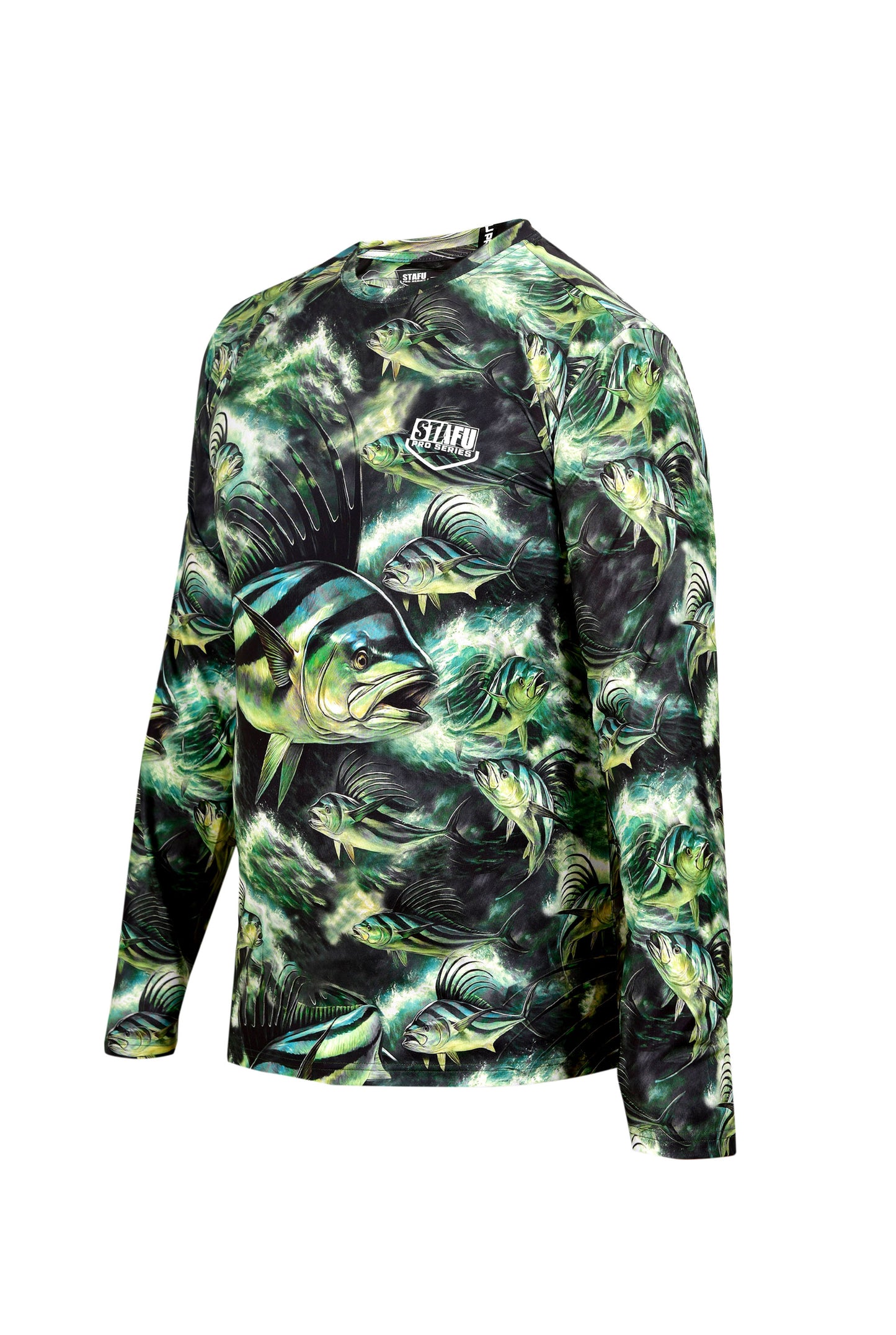 Apex Long Sleeve UV-Protected T-Shirt - Rooster Green