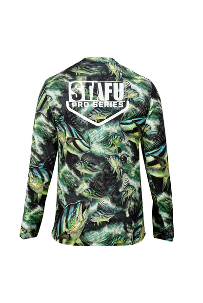 Apex Long Sleeve UV-Protected T-Shirt - Rooster Green