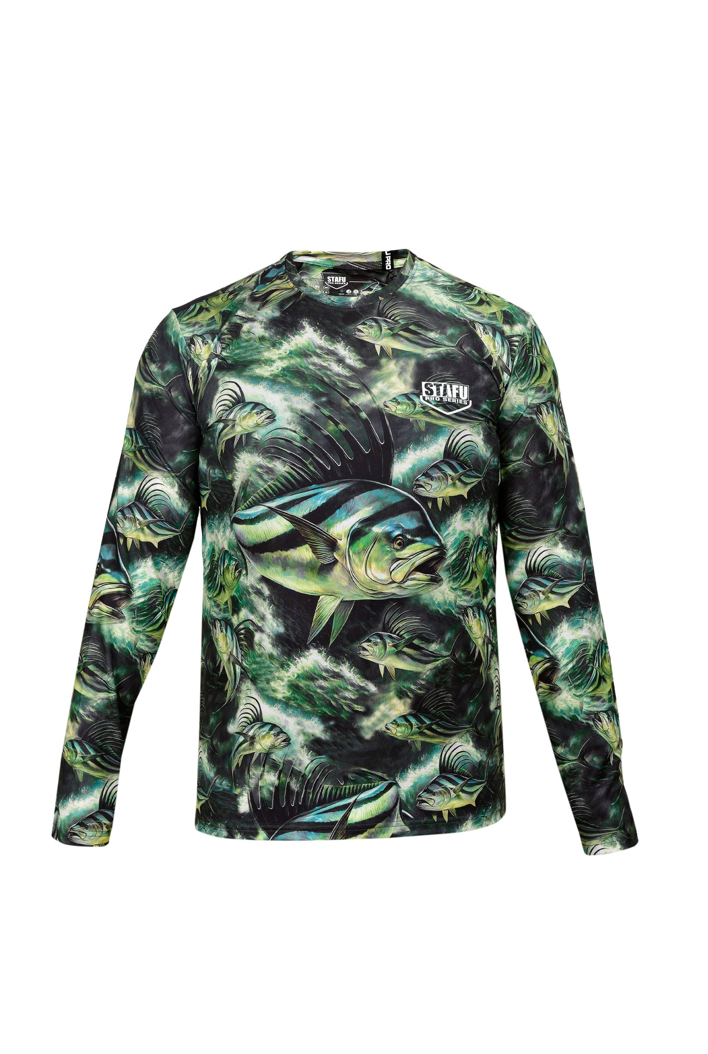 Apex Long Sleeve UV-Protected T-Shirt - Rooster Green