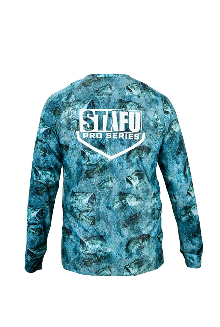 Apex Long Sleeve UV-Protected T-Shirt -Sazan _Mavi