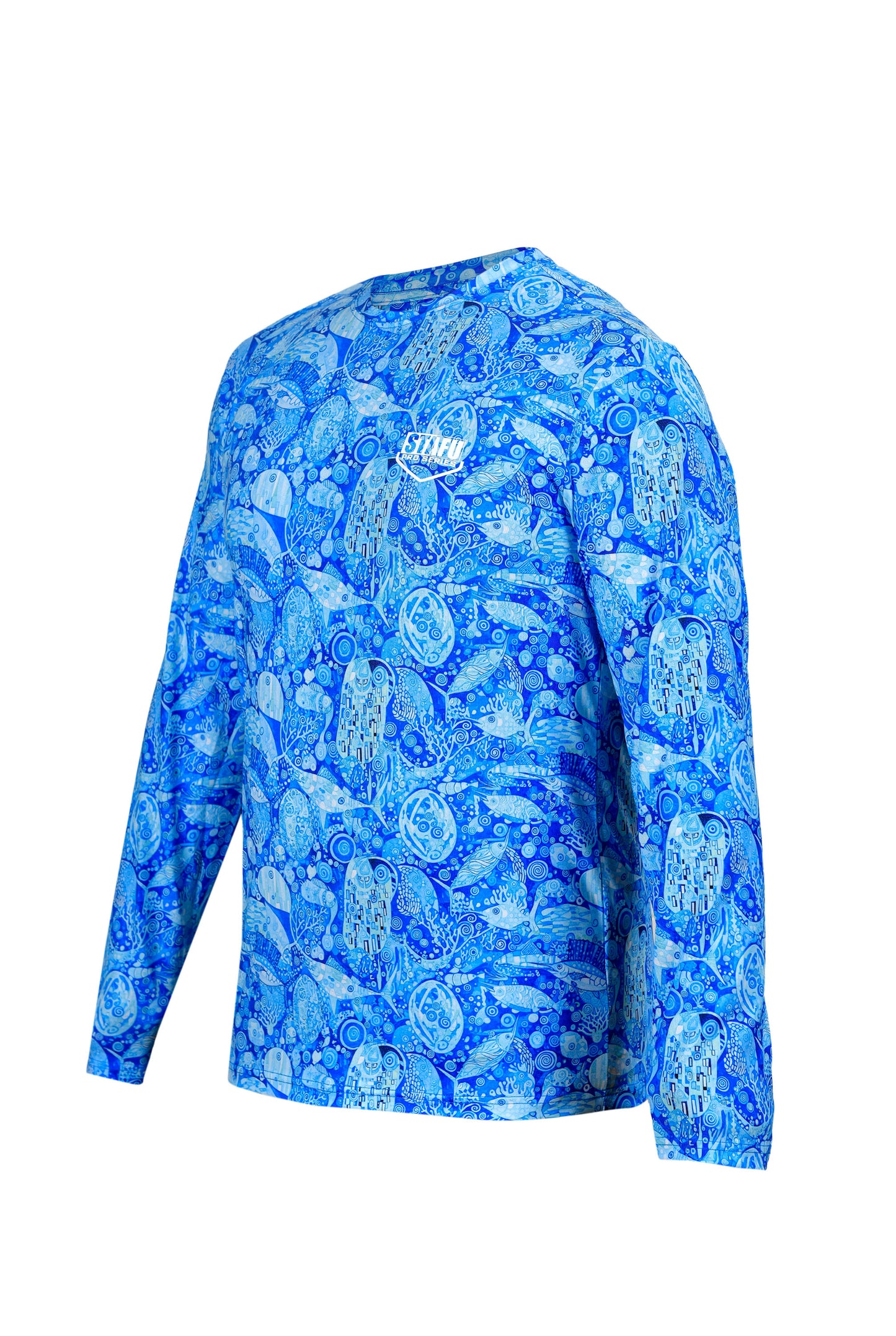 Apex Long Sleeve UV-Protected T-Shirt -Kiss Mavi