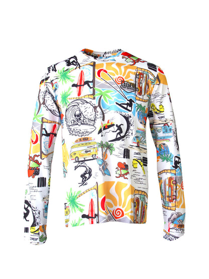 Apex Long Sleeve UV-Protected T-Shirt -Daybreak