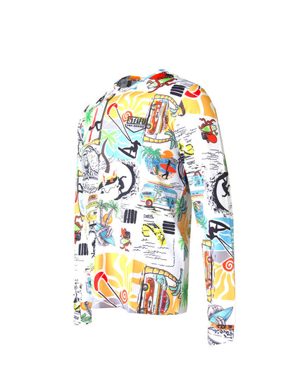 Apex Long Sleeve UV-Protected T-Shirt -Daybreak