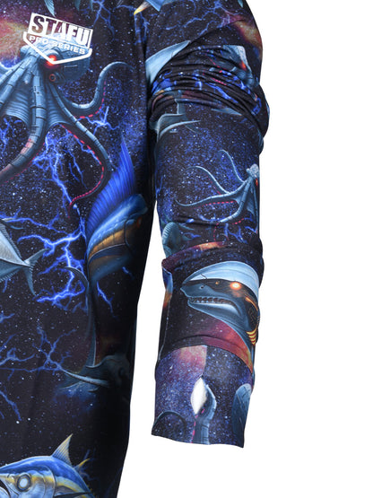 Apex UV Uzun Kollu Performans T-Shirt - Droid