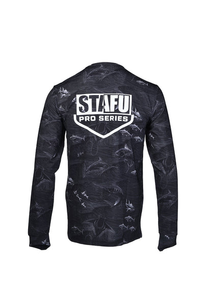 Apex UV Uzun Kollu Performans T-Shirt - Frenzy Black