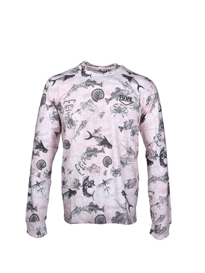 Apex UV Uzun Kollu Performans T-Shirt - Paleo Salmon