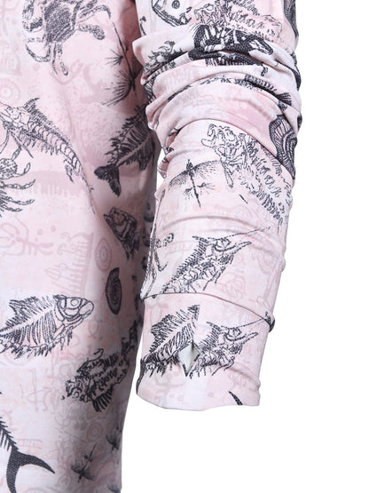 Apex UV Uzun Kollu Performans T-Shirt - Paleo Salmon