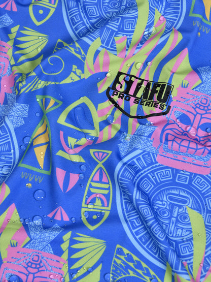 Apex UV Uzun Kollu Performans T-Shirt -Samoa Blue