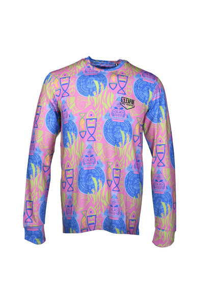 Apex Long Sleeve UV-Protected T-Shirt -Samoa Blue