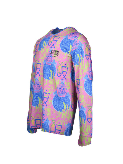 Apex Long Sleeve UV-Protected T-Shirt -Samoa Blue