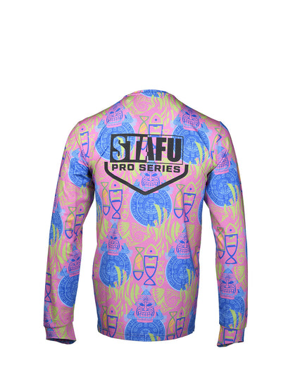 Apex Long Sleeve UV-Protected T-Shirt -Samoa Blue