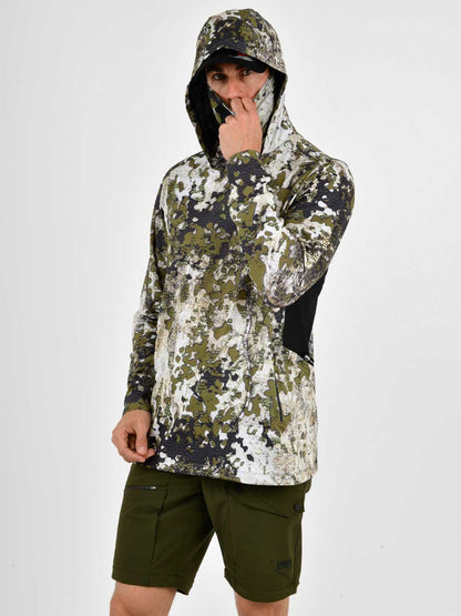 Argonaut Maskeli UV Korumalı Uzun Kollu Performans T-Shirt - Birch Camo - Stafu Pro Series