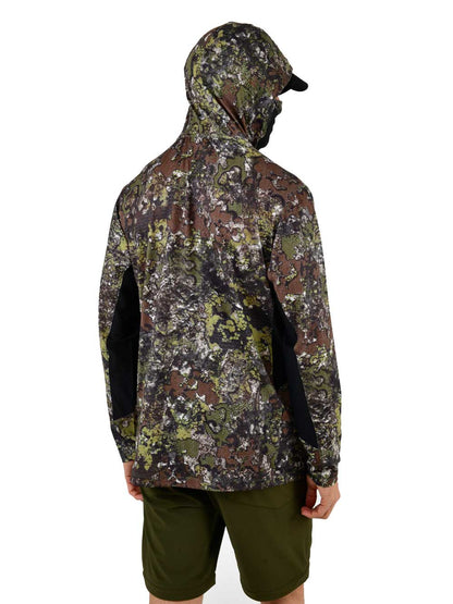 Argonaut Maskeli UV Korumalı Uzun Kollu Performans T-Shirt - Bushman Camo - Stafu Pro Series
