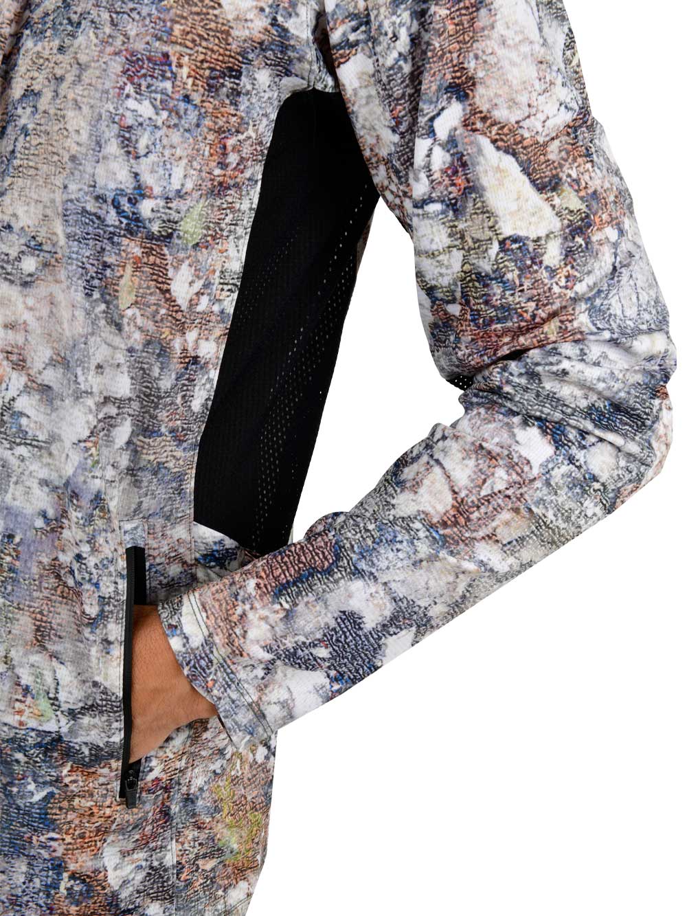 Argonaut Maskeli UV Korumalı Uzun Kollu Performans T-Shirt - Lime Camo - Stafu Pro Series