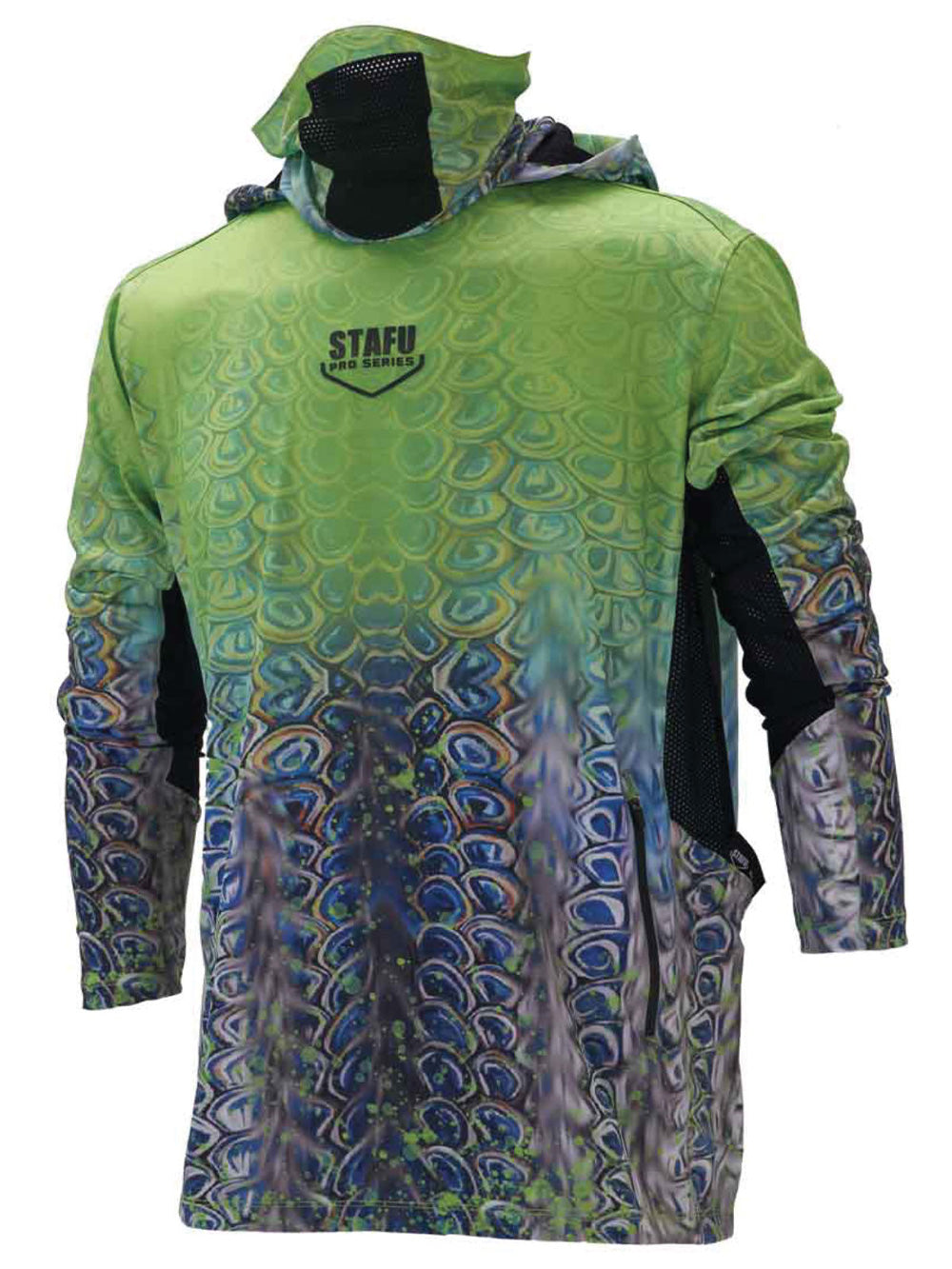 Argonaut Maskeli UV Korumalı Uzun Kollu Performans T-Shirt - Arapaima - Stafu Pro Series