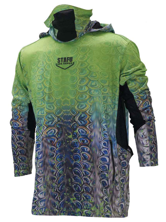 Argonaut Maskeli UV Korumalı Uzun Kollu Performans T-Shirt - Arapaima - Stafu Pro Series