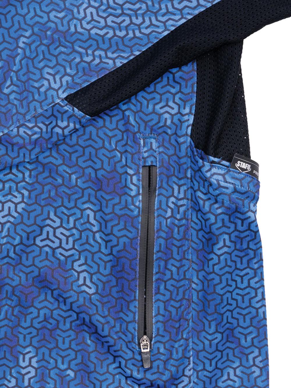 Argonaut Maskeli UV Korumalı Uzun Kollu Performans T-Shirt - Trophy Mavi - Stafu Pro Series