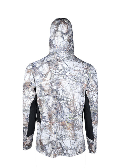 Argonaut Maskeli UV Korumalı Uzun Kollu Performans T-Shirt - Lime Camo