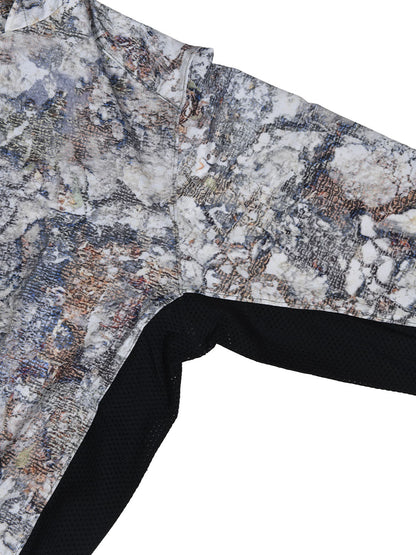 Argonaut Maskeli UV Korumalı Uzun Kollu Performans T-Shirt - Lime Camo